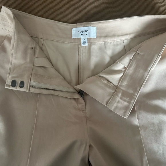 Hudson North Wide Leg Khakis with Pleats. size 10. - Picture 5 of 6